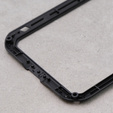 Love Mei Huse pentru iPhone 12, armored with glass, negru