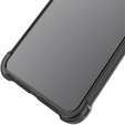 IMAK Huse pentru Motorola Edge 20 Lite, Dropproof, transparent / negru