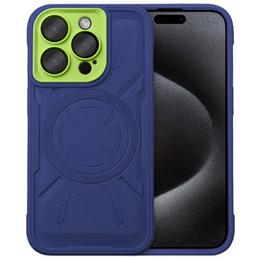 Husă pentru iPhone 15 Pro Max, ERBORD Armor Mag, albastru