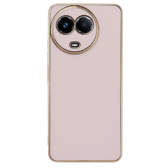 Husă pentru Realme 11 5G, Glamour CamShield, roz rose gold