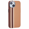 Carcasa pentru iPhone 13, Carbon Fiber MagSafe, galben