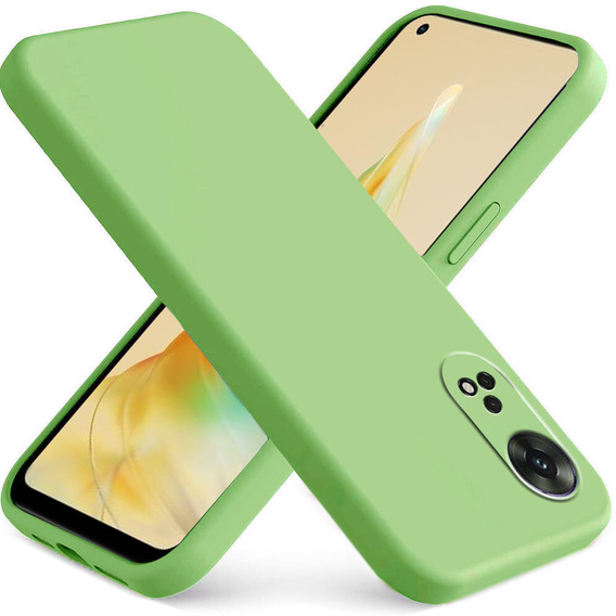 Husa pentru Oppo Reno8 T, Silicone Lite, verde deschis