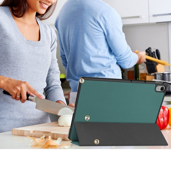 Husă pentru Huawei MatePad 11.5 2024, Smartcase, verde