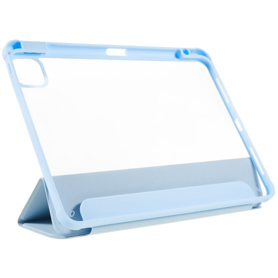 Husă pentru iPad Pro 12.9" 2022/2021/2020 (6/5/4 gen.), Smartcase Hybrid, cu spațiu pentru stylus, albastru
