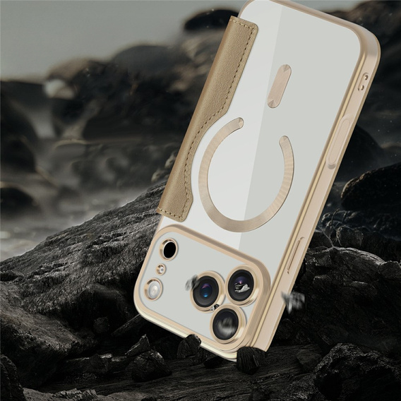 Carcasă RFID Wallet MagSafe flip cu protecție pentru camera foto pentru iPhone 17 Pro Max