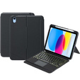 Carcasă + tastatură iPad 10.9 2022 10 GEN, keyboard Pen Slot, negru