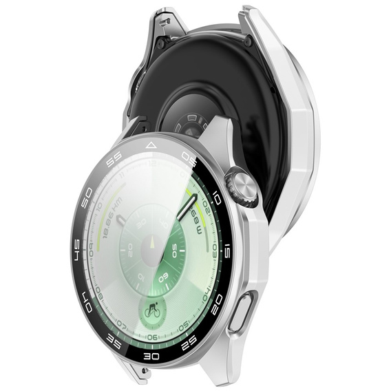 Husă de protecție cu sticlă temperată pentru Huawei Watch GT 6 46 mm