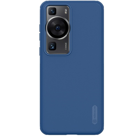 Carcasă NILLKIN pentru Huawei P60 / P60 Pro, Super Frosted Shield Case, albastru