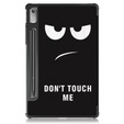 Husă pentru Lenovo Tab P11 Pro Gen 2 TB132FU TB132XU 11.2", cu clapetă, don't touch me