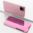 Huse pentru Realme C11, Clear View, roz rose gold