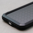 Love Mei Huse pentru iPhone 12, armored with glass, negru