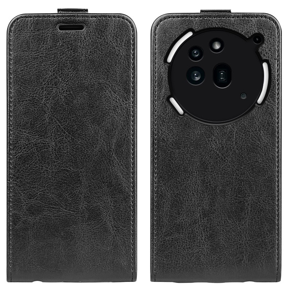 Cu clapetă pentru Nothing Phone 3a Pro, Flip, negru