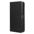 Cu clapetă pentru Realme 11 Pro 5G / Pro+ 5G, Crazy Horse Wallet, negru