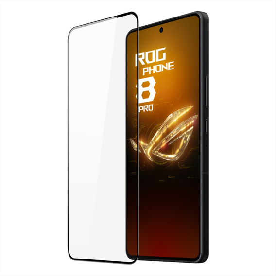 Sticlă temperată pentru ASUS ROG Phone 8 Pro, Dux Ducis ecran complet, cadru negru