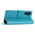 Cu clapetă pentru Samsung Galaxy A55 5G, Wallet, Butterfly, violet
