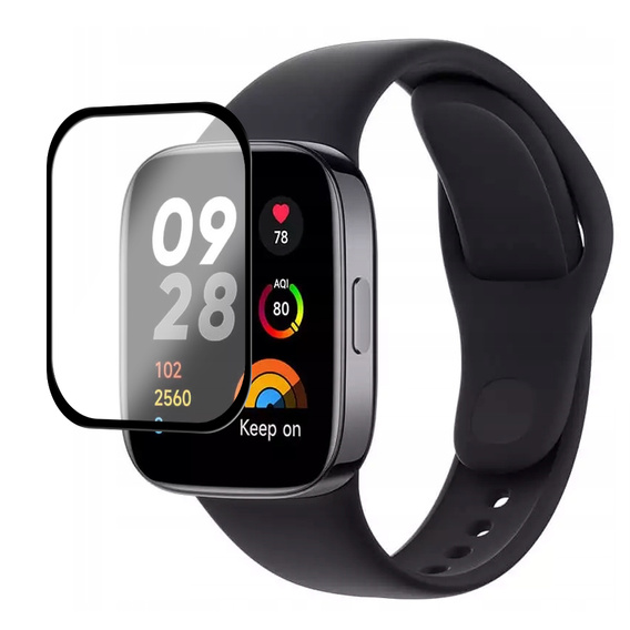 2x ERBORD Hybrid Glass pentru Xiaomi Redmi Watch 3 Active