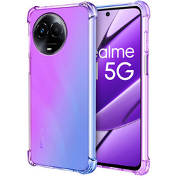 Husa pentru Realme 11 5G, Gradient Dropproof, Violet / albastru