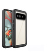 Husă impermeabilă IP68 pentru Google Pixel 9a, Redpepper, negru