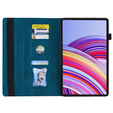 Husă pentru Xiaomi Redmi Pad Pro / Xiaomi Poco Pad, Classic, cu spațiu pentru stylus, albastru