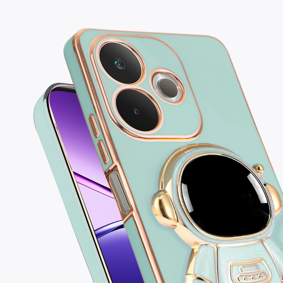 Huse pentru Oppo A5 Pro 5G, Astronaut, verde