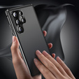 Husă pentru Samsung Galaxy S25 Ultra, Privacy Dual Glass, negru