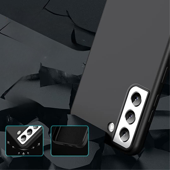 Huse pentru Samsung Galaxy S21 FE 5G, Silicone MagSafe, negru