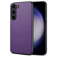 Huse pentru Samsung Galaxy S24, Calf Texture, violet