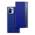 Husă cu clapetă pentru Xiaomi Mi 11, Side View, albastru