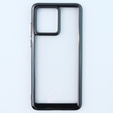 Huse pentru Motorola Moto G84 5G, Fusion Hybrid, transparent / negru