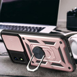 Husă blindată pentru Vivo Y01, CamShield Slide, roz rose gold