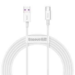 Cablu Baseus Superior USB la USB-C 66 W, 2,0 m, pentru dispozitive cu USB-C