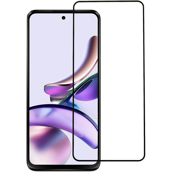Sticlă călită 3D pentru Motorola Moto G13, negru