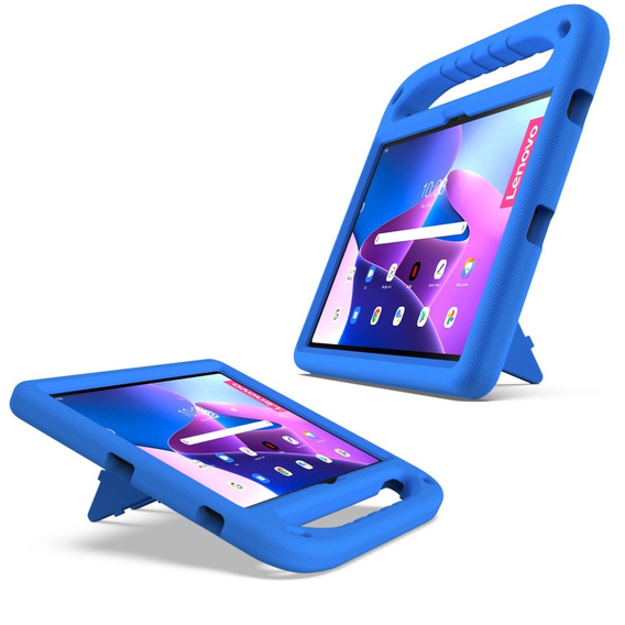 Husă pentru copii pentru Lenovo Tab P11 Gen 2 TB350FU TB350XU 11.5", husă pentru copii cu mâner, albastru