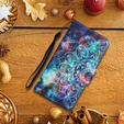 Cu clapetă pentru Xiaomi Redmi 13C / Poco C65, Wallet, Starry Mandala, albastru