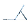 Husă pentru tastatură pentru iPad 11" 2025 A16 (11 gen.) / iPad 10.9" 2022 (10 gen.), Rotary 360° Leather, caz albastru
