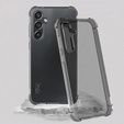 IMAK Huse pentru Samsung Galaxy S23 FE, Dropproof, transparent / negru