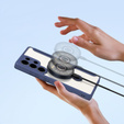 Dux Ducis Huse pentru Samsung Galaxy S25 Ultra, Skin X Pro, MagSafe, albastru închis