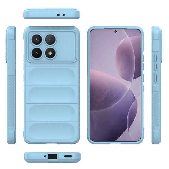Huse pentru Xiaomi Poco F6 Pro, Gaming Shockproof, albastru