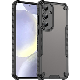 Husă pentru Samsung Galaxy S25+ Plus, Armor Frosted Case, negru
