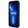 Karl Lagerfeld Huse pentru iPhone 14 Plus, Saffiano Karl's Head Patch, negru