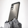 Carcasa Spigen pentru Samsung Galaxy A36 5G, Tough Armor Mag MagSafe, negru + 9H Tempered Glass