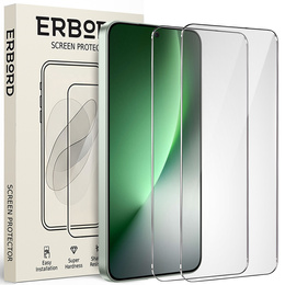 2x ERBORD 9H Sticlă temperată din sticlă dură pentru Honor Magic 8 Lite