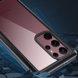 Carcasă pentru Samsung Galaxy S24 Ultra, Shockproof, cu folie, negru