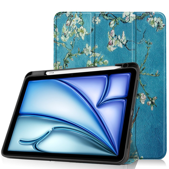 Husă pentru Apple iPad Air 11" 6 gen. 2024 (A2902, Smartcase, sakura