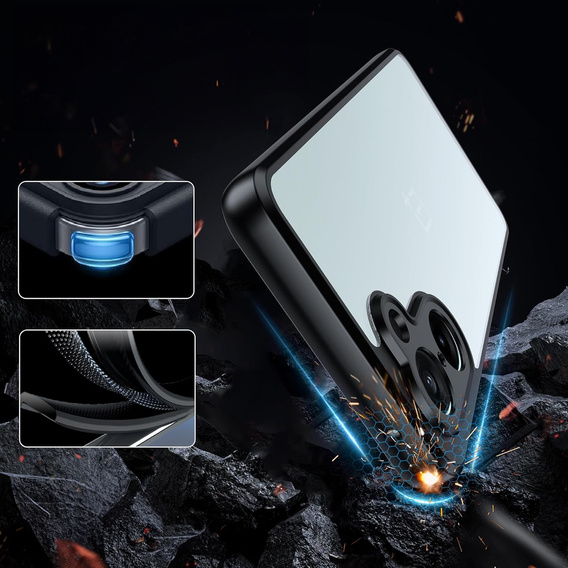 Huse pentru OnePlus Nord CE5, Fusion Hybrid, transparentă