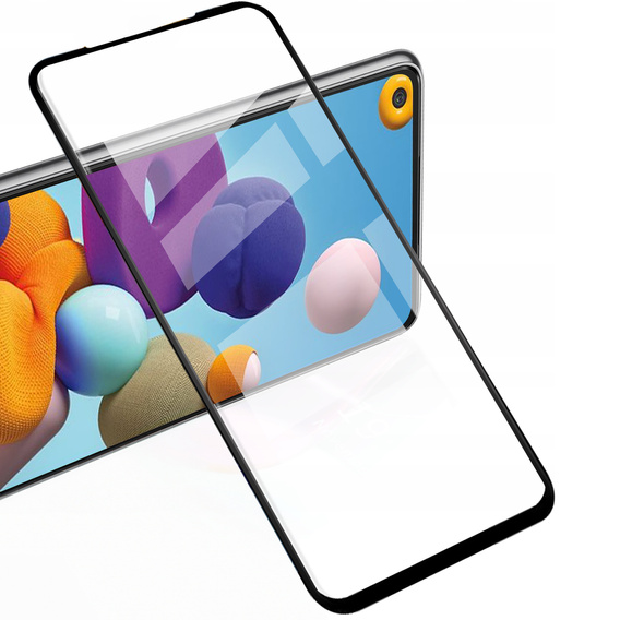 2x sticlă călită pentru Samsung Galaxy A21/A21S, ERBORD 3D pentru întregul display