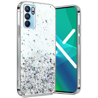 Huse pentru OPPO Reno 6 5G, Glittery, transparentă