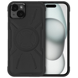 Husă pentru iPhone 15 Plus, ERBORD Armor Mag, negru