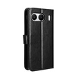 Cu clapetă pentru OnePlus Nord 4, Crazy Horse Wallet, negru