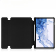 Husă pentru tastatură pentru Samsung Galaxy Tab S9, Rotary 360° Leather, negru